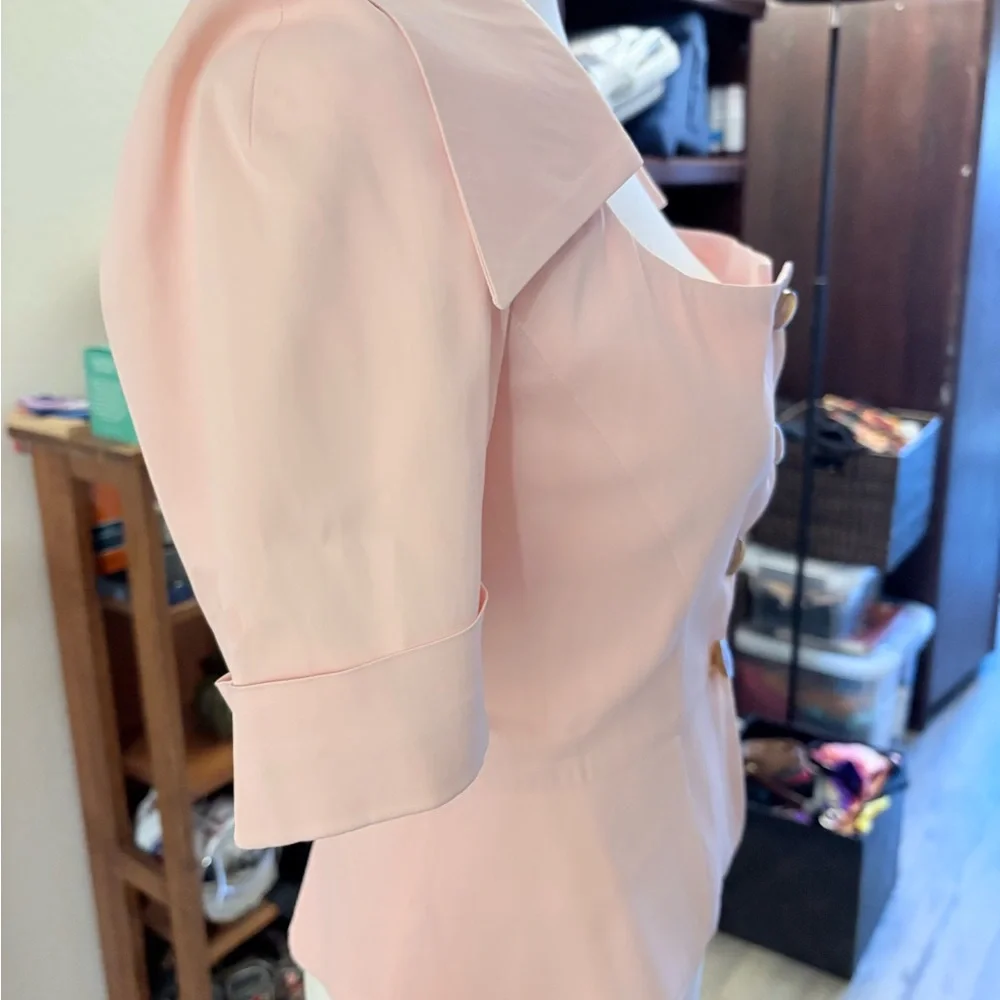 VIVIENNE WESTWOOD VINTAGE 1990s Pink JACKET & SKIRT SET - Picture 7 of 12